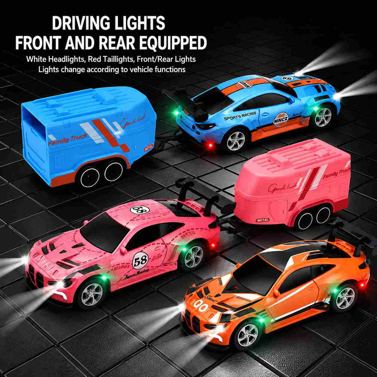 Mini RC Cars: Pickup Trucks, Off-Road Vehicles,Race Cars