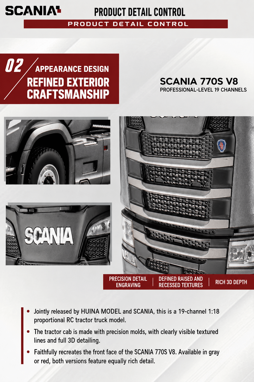 Scania tractor unit + semi-trailer