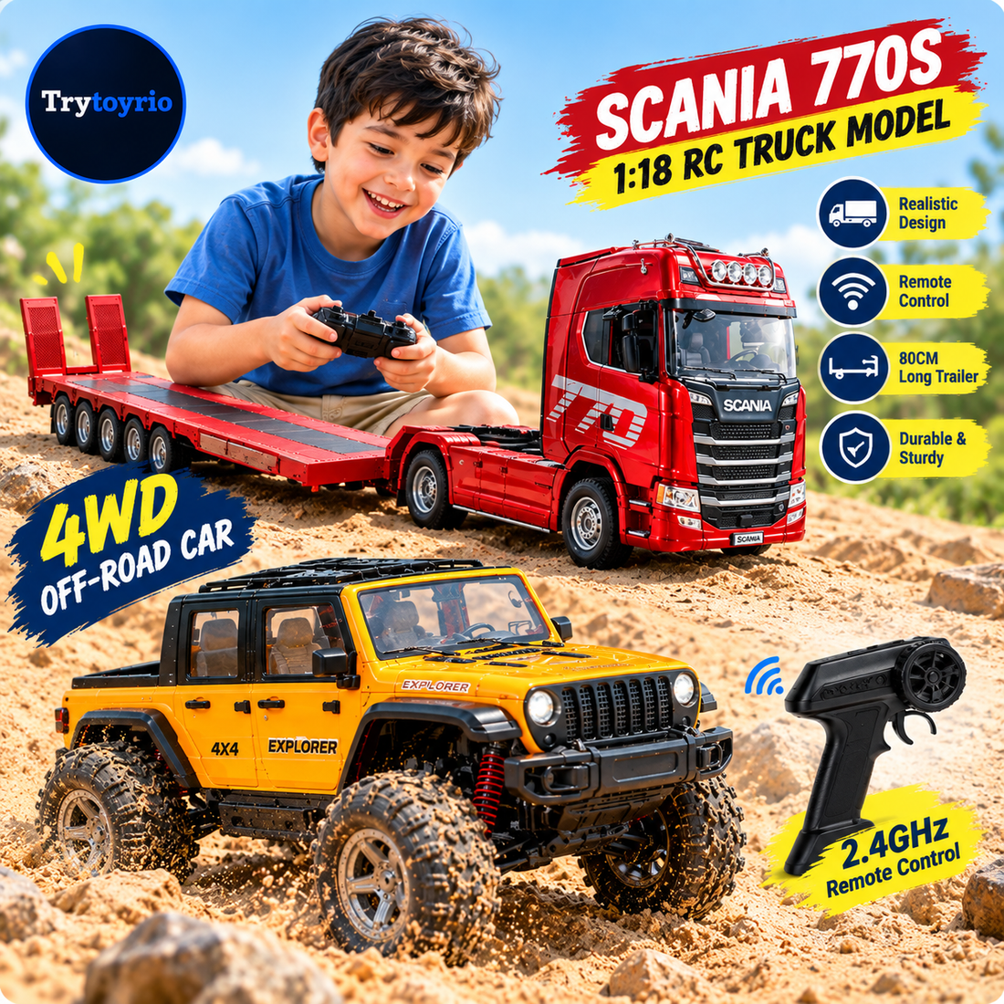 4WD off-road cars