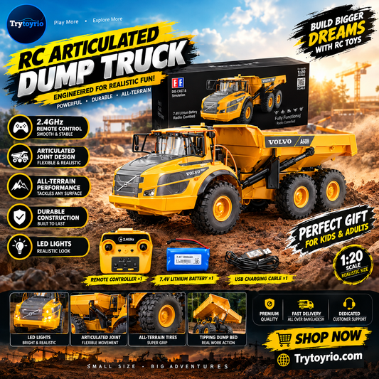 RC Articulated Dump Truck