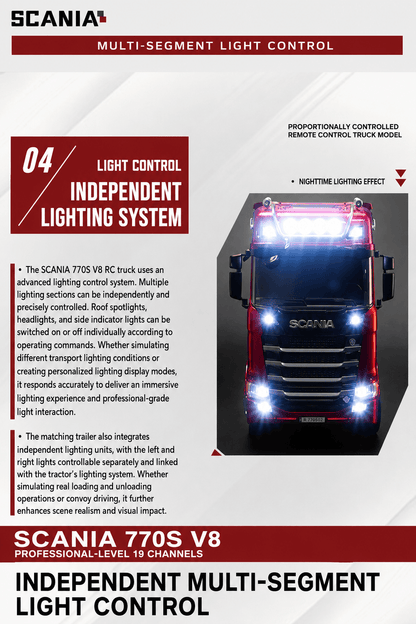 Scania tractor unit + semi-trailer