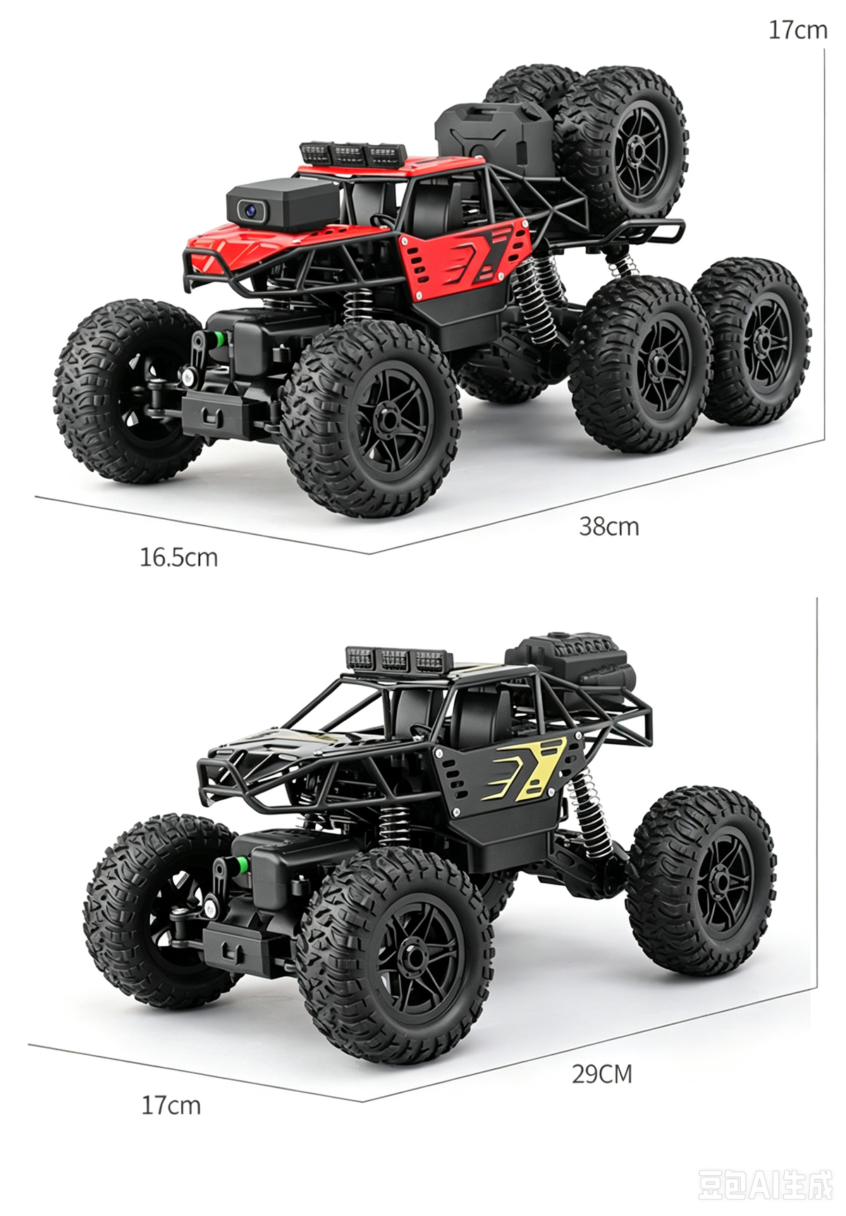 radio control 4x4 trucks