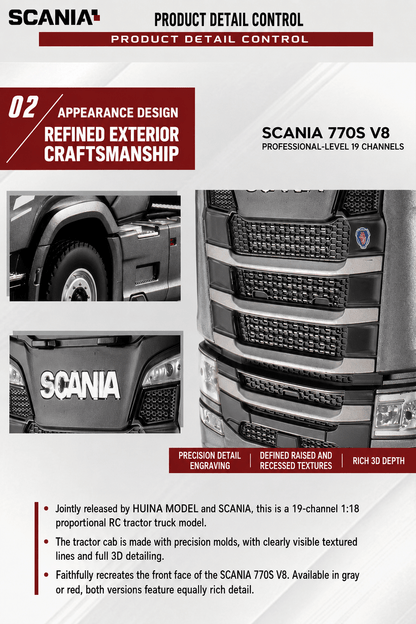 Scania tractor unit + semi-trailer