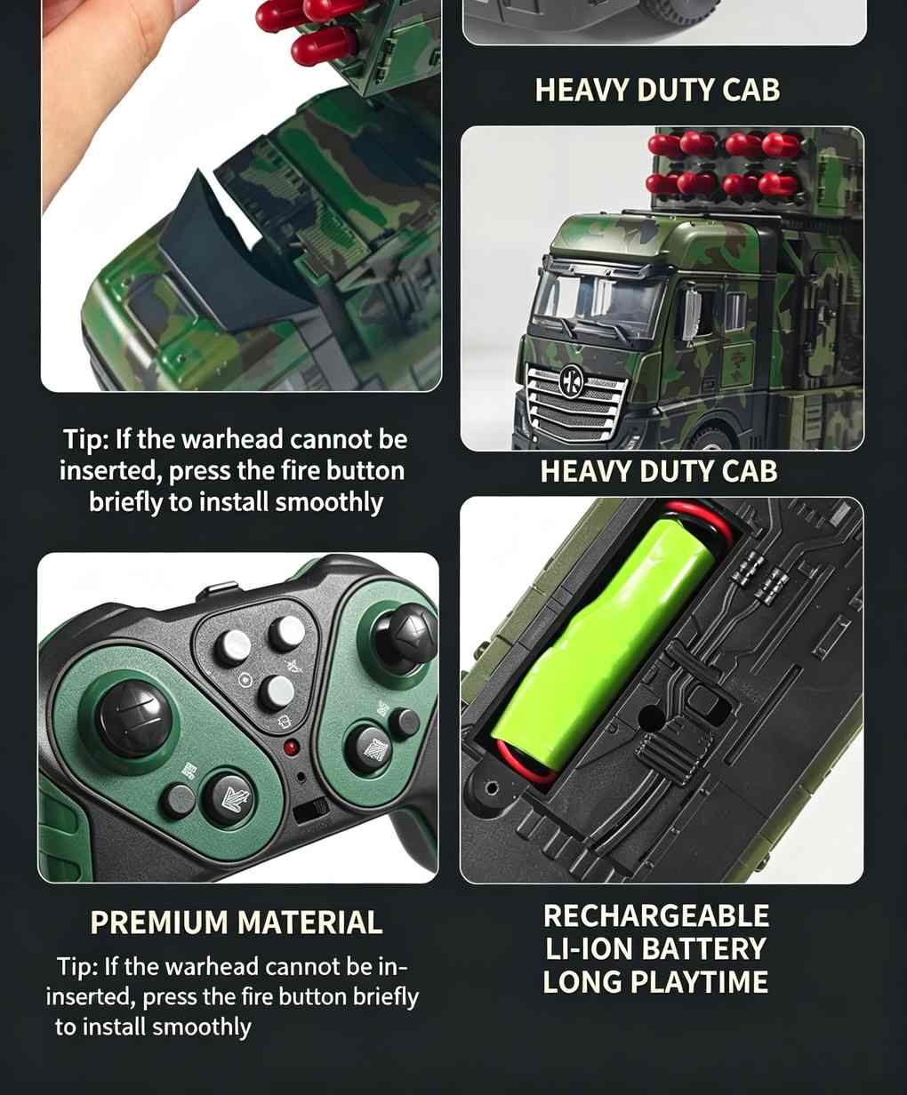 RC Missile Launcher Truck