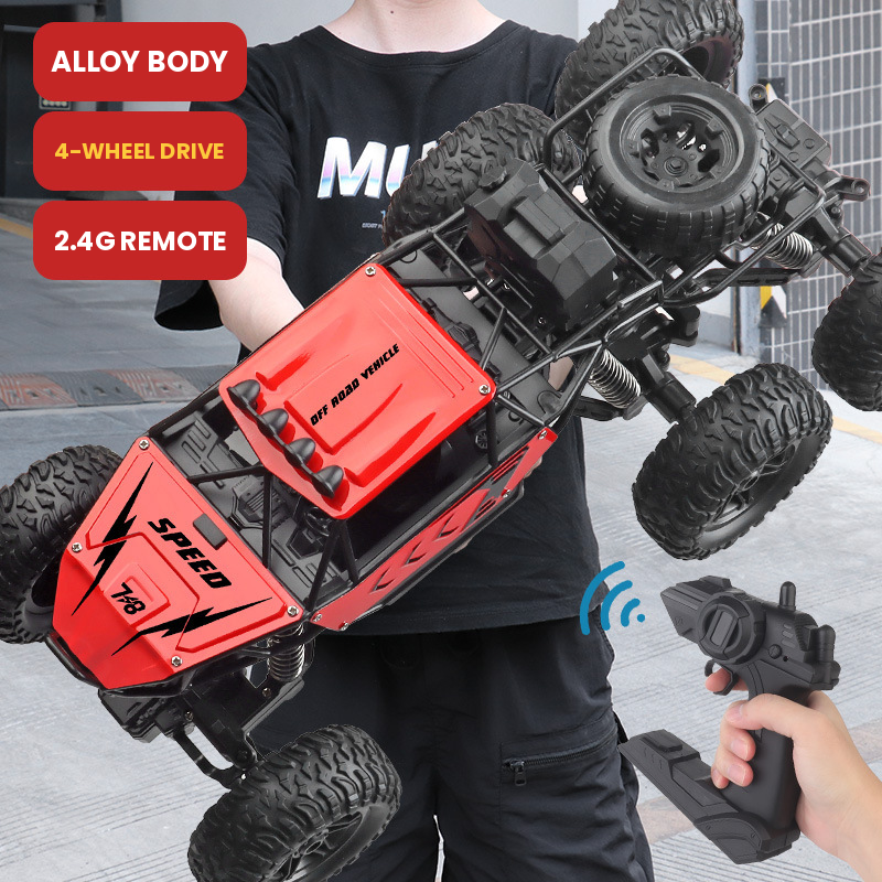 2.4GHz, 4-wheel drive, alloy 4WD, 28cm & 2.4GHz, 6-wheel drive, alloy 4WD, 36 cm